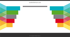 Desktop Screenshot of bankmillenium.com